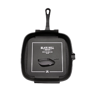 Sartén grill hierro fundido Black Bull