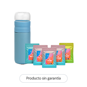 Set botella infusora térmica 300 ml más mini recargas de té